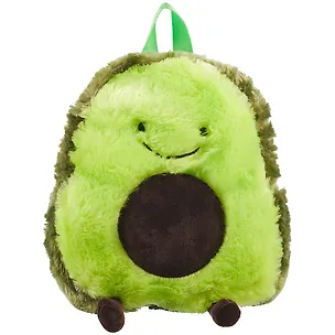 Рюкзачок Авокадо пушистый,  32х26см 2772589