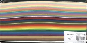 Бумага для квиллинга Набор №50 Мега радуга (3105002270) (2х270) (700 шт) (120гр/м)