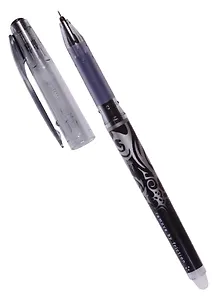 Ручка гелевая Pilot, Frixion Point BL-FRP5-B, пиши-стирай черная