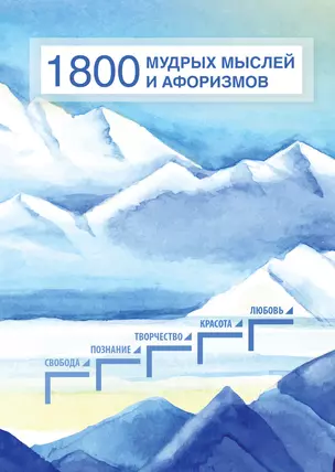 1800 мудрых мыслей и афоризмов. Из записей Б.Н. Абрамова. Сборник — 2722863 — 1