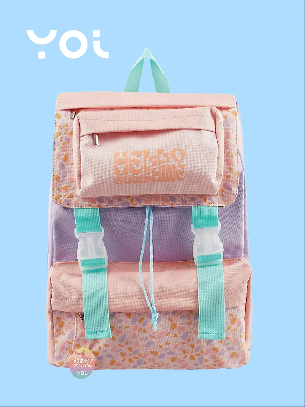Рюкзак «Pastel» для девочки, лиловый, Yoi 3018016 — 2