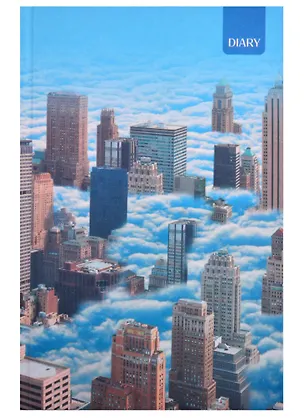 Ежедневник недат. А5 112л "Небоскребы" 7БЦ, мат.лам, офсет 261092