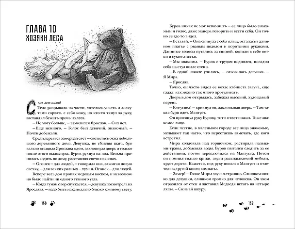 Книга Сквозь туман меня не видно + стикеры (Надя Сова) — 6