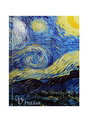 Блокнот Art World Винсент Ван Гог "Звездная ночь" 2508604