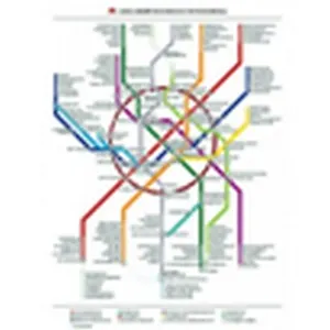 Коврик для мыши Схема московского метрополитена (000958)
