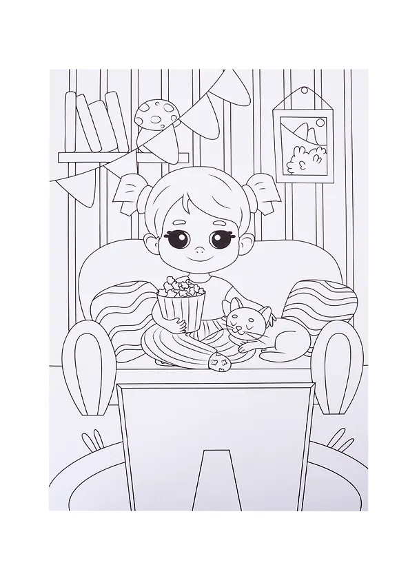 Книга Страна девчонок. Раскраска () — 2