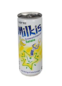 Милкис Банан газ. 0,25 л (ж/б)