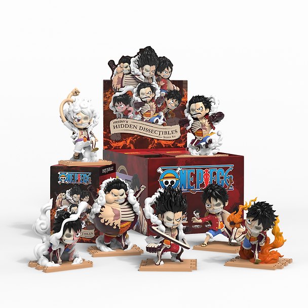 Фигурка коллекционная Mighty Jaxx One Piece Luffy’s Gears Edition в ассортименте (коробка) (65526) 3126987 — 1