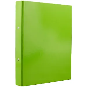 Папка на кольцах А4 "Неон", зеленая