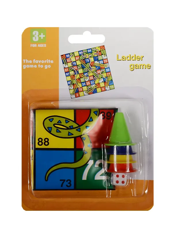 Игра-ходилка Лесенка (поле, кубик,фишки) 2536751 — 1