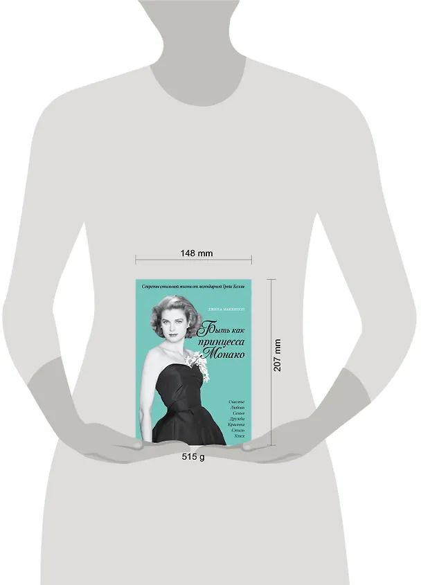 Книга Что сделала бы Грейс? Секреты стильной жизни от принцессы Монако (ISBN 978-5-699-73448-1 в суперобложке "Быть как принцесса Монако") () — 4