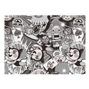 Обложка на студенческий Kawaii Circus ч/б. (00000001785) 2305031