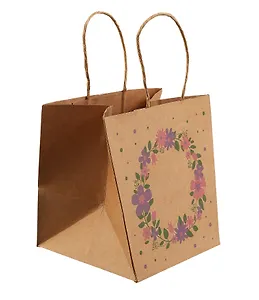 Пакет А6 14*16*14 "Цветы" нейтр, для цветов в горшке