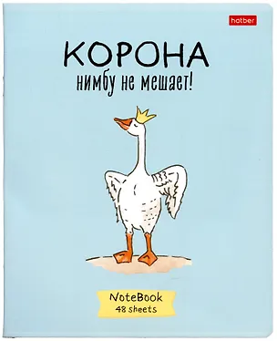 Тетради в клетку Hatber, "Гусь-веселюсь", 48 листов, 5 штук 2983054