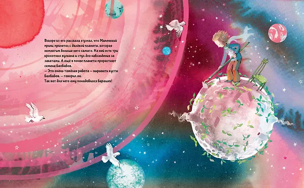Книга Маленький Принц (ил. Сары Массини) (Антуан де Сент-Экзюпери) — 12