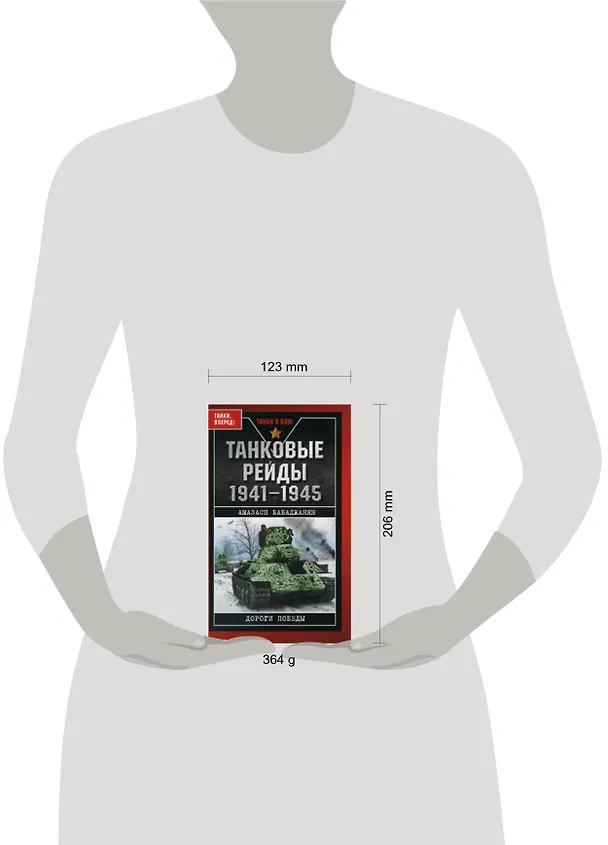 Книга Танковые рейды 1941-1945 (Амазасп Бабаджанян) — 2