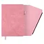 Ежедневник недат. А5 160л "Шеврет делавэ" розовый, кожзам, тв.переплет, блинтовое тиснение, декор.кнопка, декор.молния, магнит.клапан, петля для ручки, офсет, ляссе — 3055040 — 3