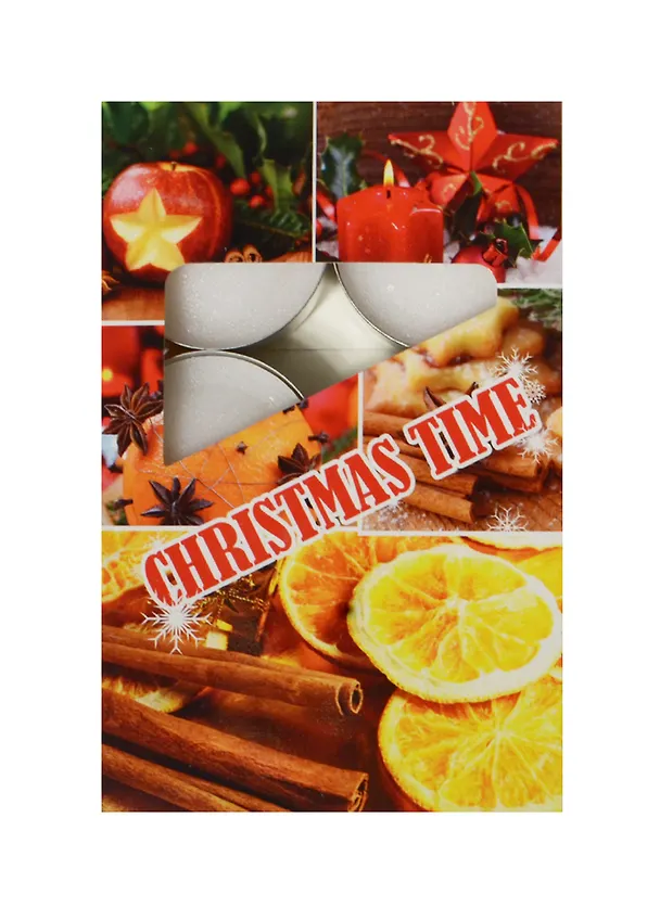 Набор плавающих свечей Christmas time (6 шт) (348-443) (Авангард) (Лефард) 2477601 — 1