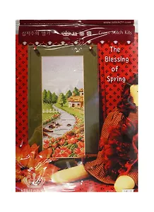 Набор для вышивания, DOME, Чудесная весна, 10*26, (230411)