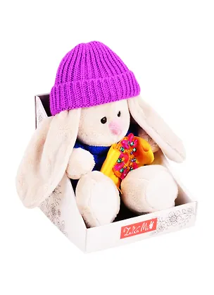 Мягкая игрушка Зайка Ми Сияющий лазурит (малыш) (15 см) (SidX-409) 2822208