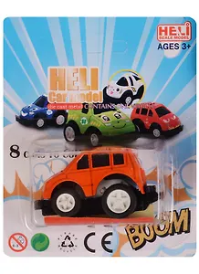 Машинка металлическая  (5012-3А) (9х4х11 см) (ассорти) (Heli Car Model) (блистер) (Junfa) (3+)