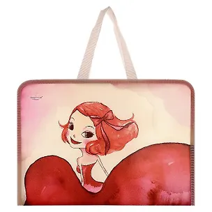 Папка для бумаг на молнии "Танцующая Шаа" (F02-006) 2371003