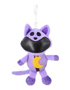 Брелок Кот с луной (текстиль) (18см) (14-1540-202505-T43)