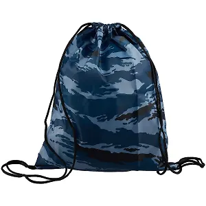 Мешок для сменной обуви "Камуфляж", синий