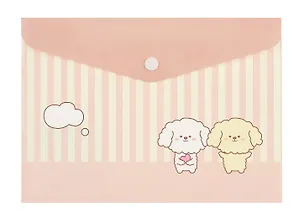 Папка-конверт А5 на кнопке "Kawaii. Щенки" 3011146