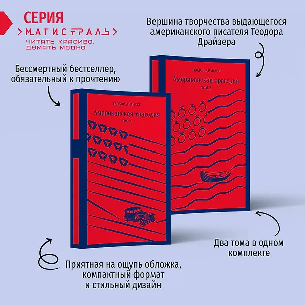 Книга Американская трагедия. Том 2 (Теодор Драйзер) — 6