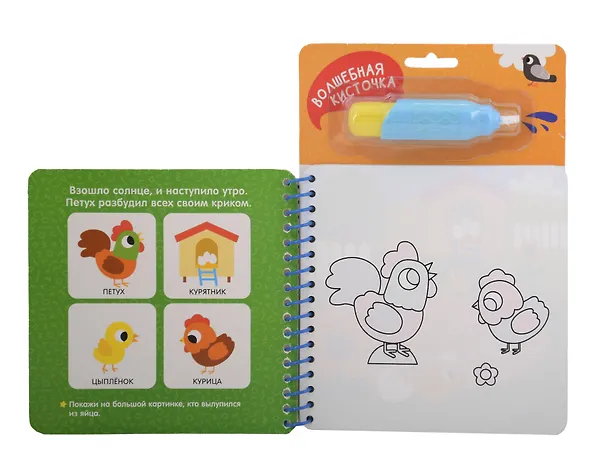 Книга На ферме. Многоразовая водная раскраска (Анна Игнатова) — 2