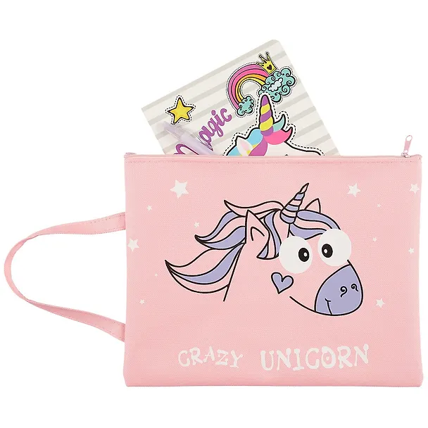 Папка для тетрадей «Crazy unicorn», B5 250152 — 2