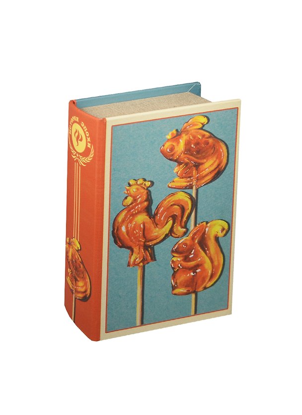 Сувенир, Феникс, Шкатулка декоративная, из МДФ, "Петушки" 17*11*5см 2461454 — 1