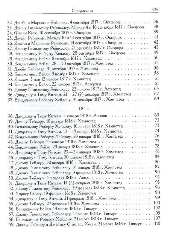 Книга Письма 1815-1820 (Джон Китс) — 3