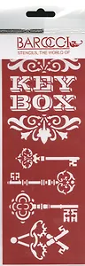 Трафарет универсальный Ключи (ТУ-49) (8,5х23)