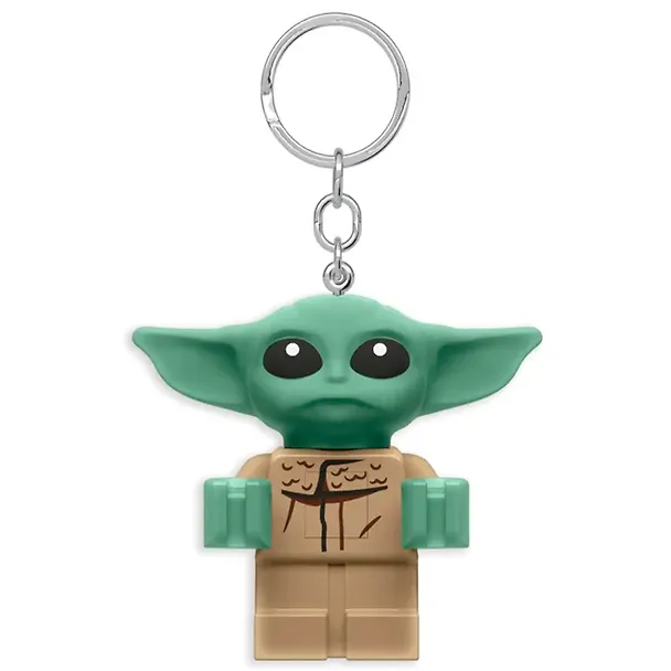 LEGO Star Wars: Брелок-фонарик для ключей Малыш Грогу Мандалорец (LGL-KE179AH) 3170861 — 1