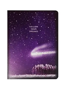 Тетрадь в линейку Lenwa, Follow your dreams, 48 листов
