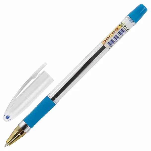 Шариковая ручка синяя 0,5 мм, Model-XL GLD, Brauberg 2937300 — 5