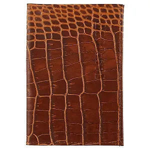 Обложка для паспорта «Сагат», кофе с молоком, натуральная кожа