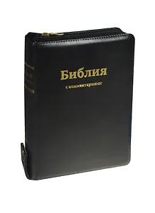 Библия. Книги Священного Писания Ветхого и Нового Завета в Синодальном переводе с комментариями и приложениями