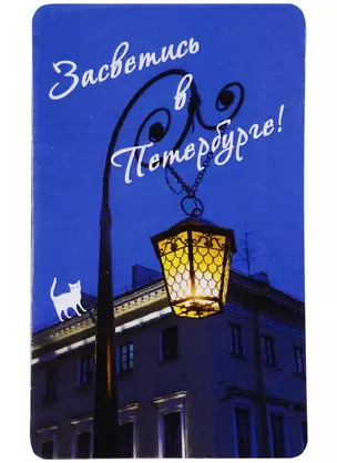 Магнит СПб Засветись в Петербурге (фото) (9х5,5) (винил) (МВ2019-002/010) — 2778594 — 1