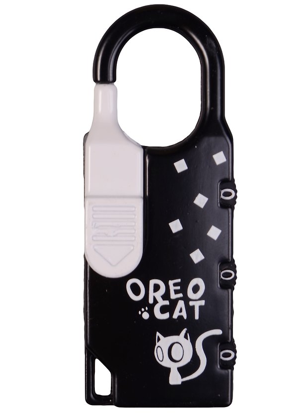 Замочек кодовый Oreo cat 15*7см (металл) 12-22716-JH20-3-6 2591235 — 1