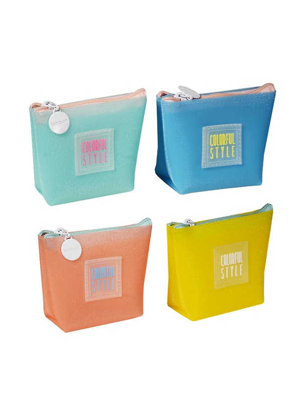 Кошелёк на молнии «Colorful Style», ПВХ, 11х8 см 2529773 — 1