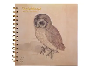 Скетчбук 195*195 40л "Дюрер. Сыч" 160г/м2, тв.обложка, спираль 3118269