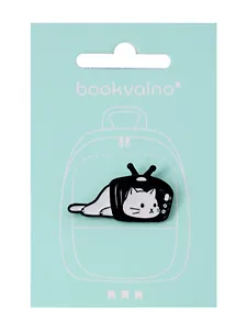 Значок Котик в телевизоре (металл) (12-5769-A16)