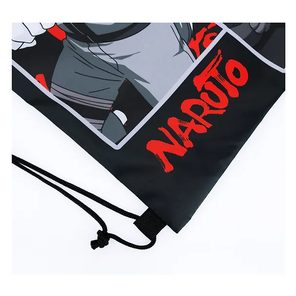 Мешок для сменной обуви «Naruto» черный, 38X50X11см 3037591 — 5