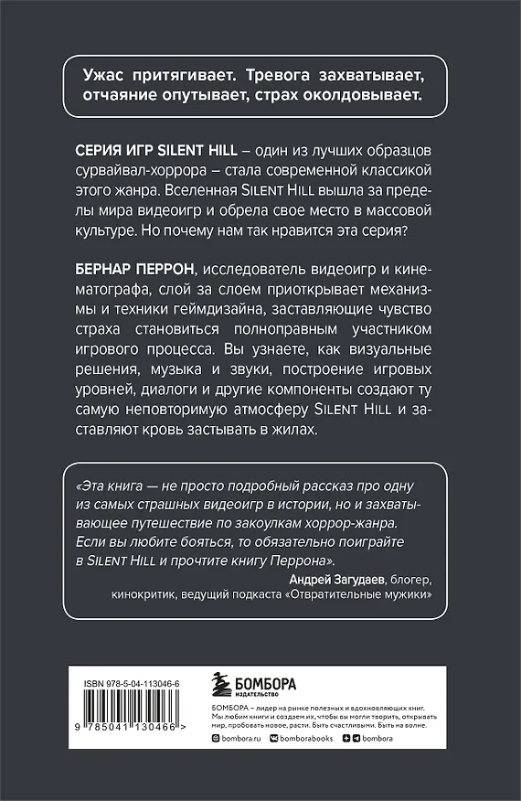 Книга Silent Hill. Навстречу ужасу. Игры и теория страха (Бернар Перрон) — 2