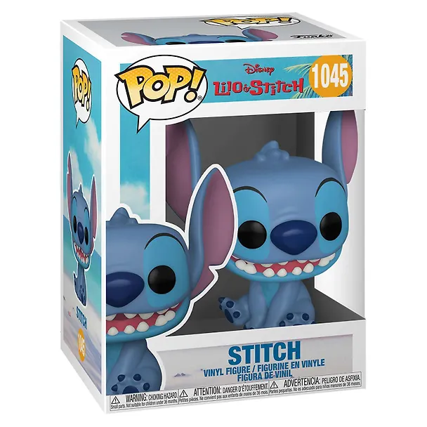 Фигурка Funko POP! Disney Lilo & Stitch Smiling Seated Stitch (1045) 55617 (Fun25491123) 3109290 — 3