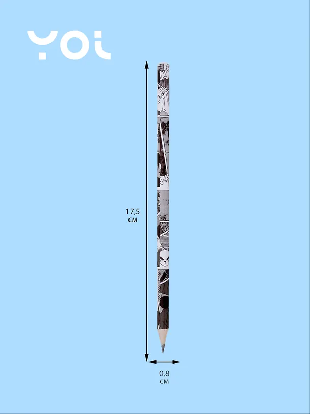 Карандаш Yoi, "Аниме. Страничка манги", чернографитный HB 2931891 — 2