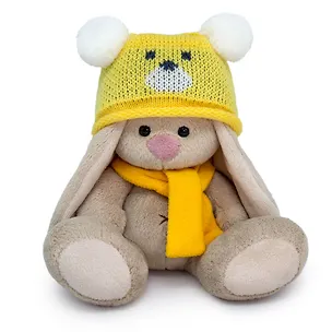 Мягкая игрушка Зайка Ми в шапке Медвежонок (15 см) 2928362